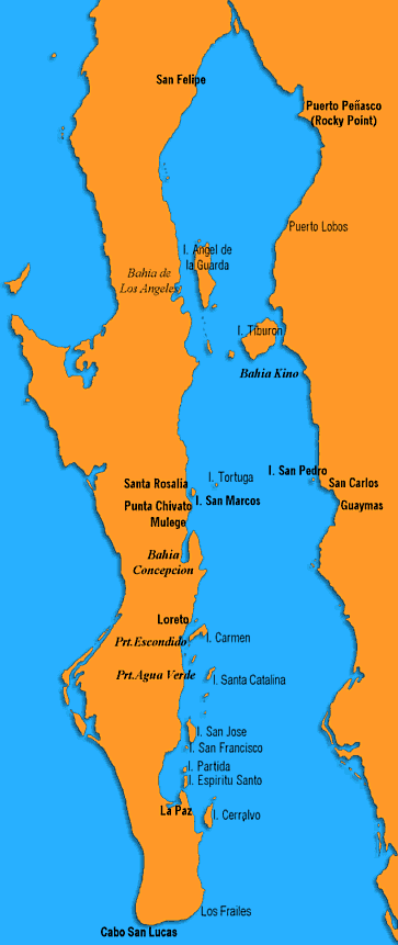 Sea Of Cortez Navigation Charts
