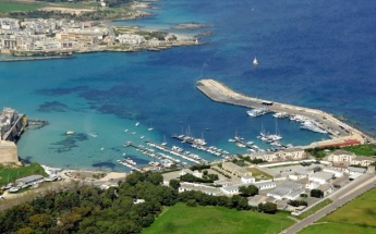 Otranto harbour from SClick for larger view