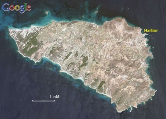Satellite view of BozcaadaClick for larger view