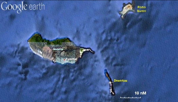 The Madeira Archipelago - Click for larger view