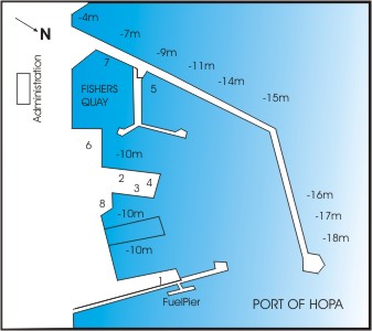 Plan of Hopa Harbor