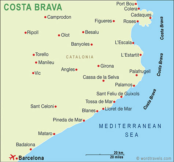 Costa Brava - a Cruising Guide on the World Cruising and Sailing Wiki